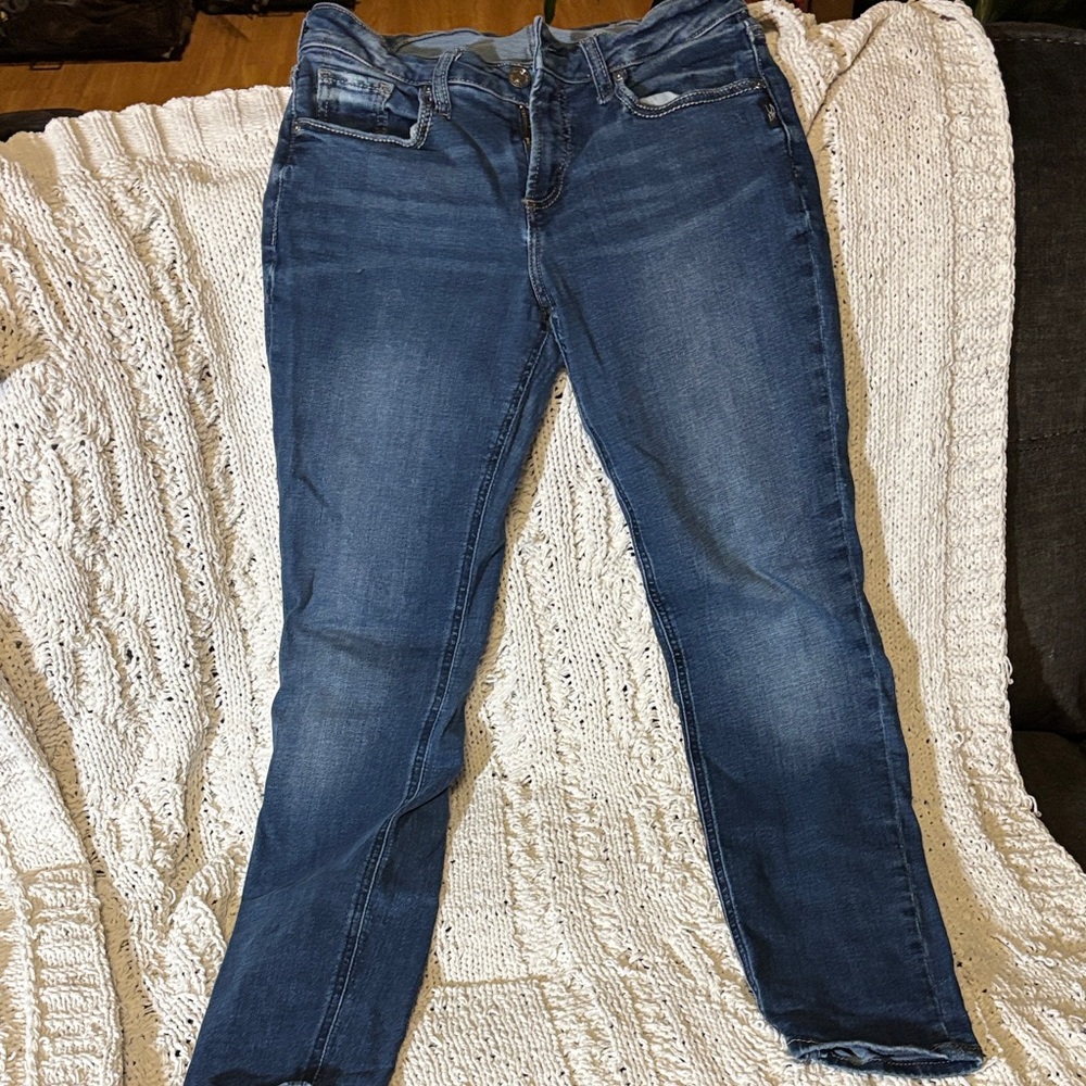 Silver Jeans Women's Dark Blue Skinny Jeans